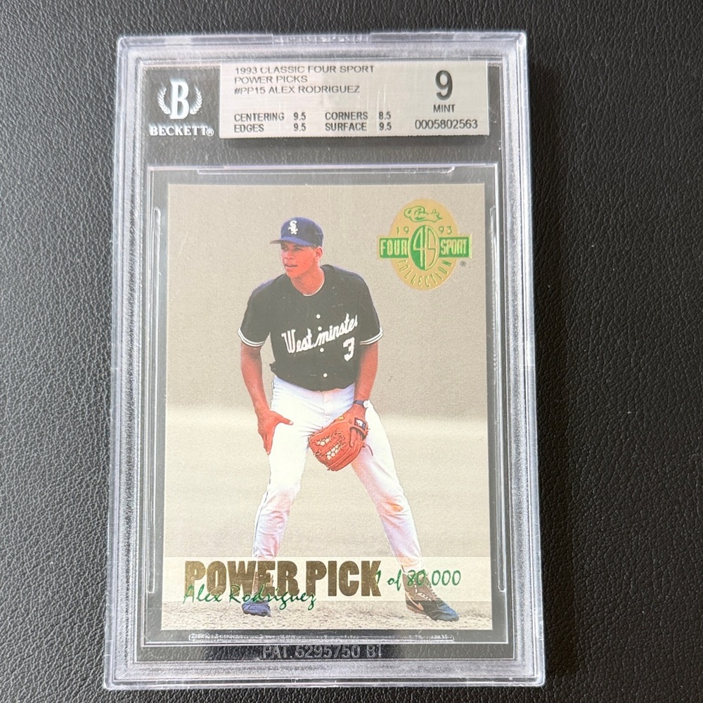 1993 Classic Four Sport Power Pick Card
